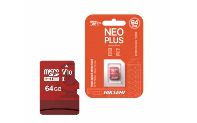 Memoria Micro SD Hiksemi 64GB video vigilancia