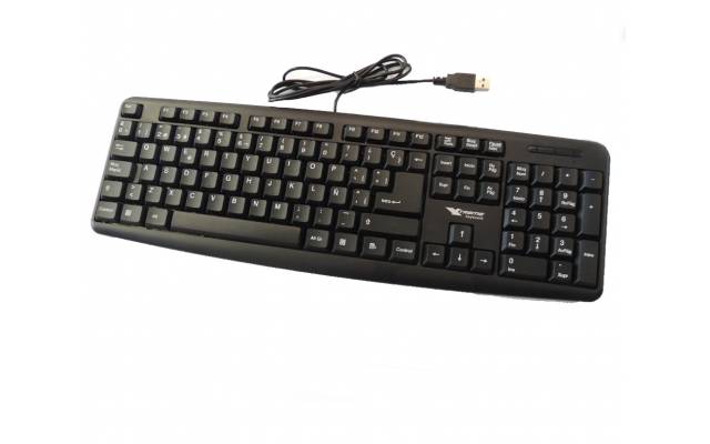 Teclado Xtreme español negro USB