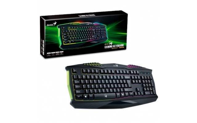 Teclado Genius Scorpion K220 gamer retroiluminado español usb